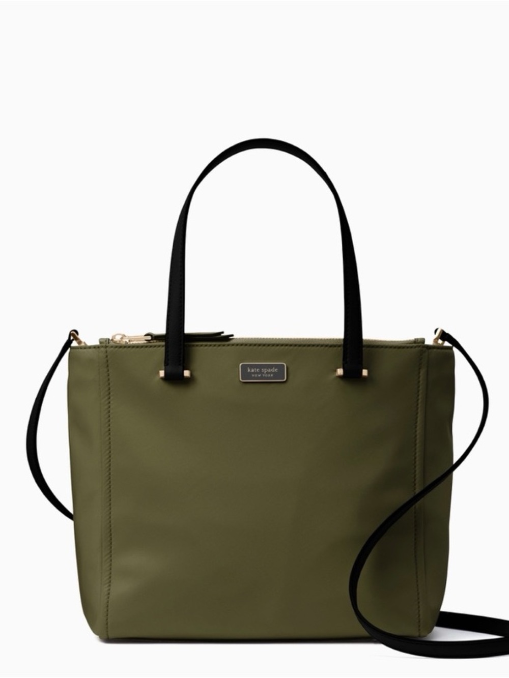 KATE SPADE NYLON DAWN TOTE IN SAPLING GREEN ✨